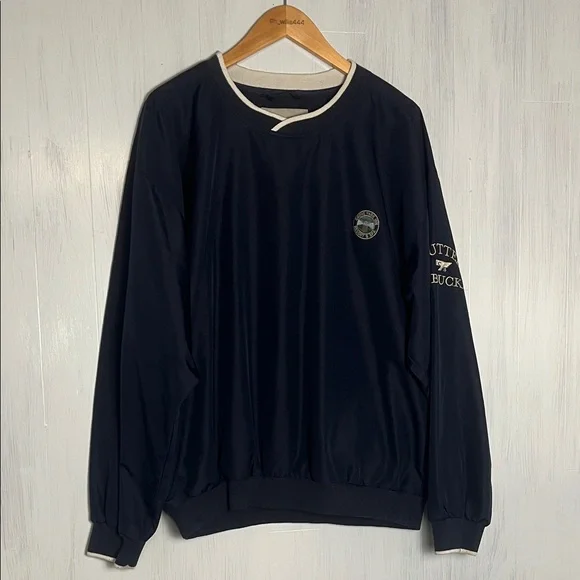 Cutter and Buck Navy Grove Park Inn Golf Pullover Size L - Picture 1 of 5